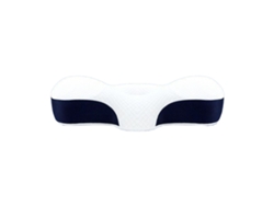 Almohada de espuma viscoelástica para dormir, rebote lento, protección cervical ergonómica, almohada cervical de espuma viscoelástica azul