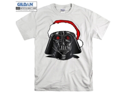 Camiseta Rockinstone Star Wars Santa Darth（xl）