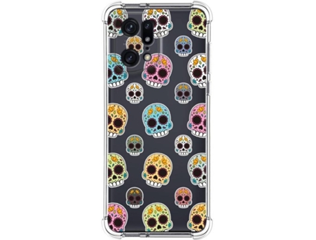 Carcasa para Oppo Find X5 Pro 5G TUMUNDOSMARTPHONE Dibujos Antigolpes Catrina Multicolor