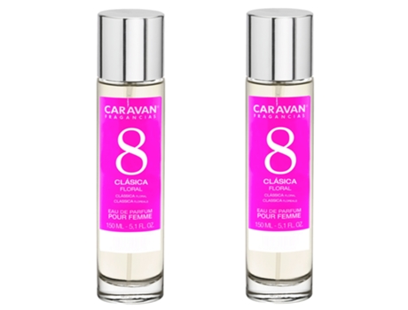 Set de 2 CARAVAN perfume de mujer nº8 - 150ml