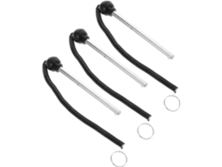 Juego De 3 Pasadores De Fijación M10 De 132 Mm Para Equipos.