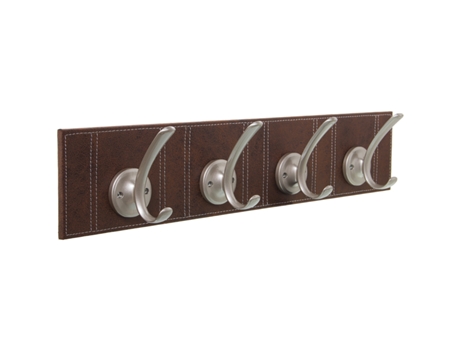 Perchero DRW (Marrón desgastado - Metal - 60 x 9 x 12cm)