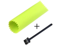 (verde) Pelador De Ajos De Silicona Redondo, Cilíndrico, No Tóxico, Práctico Utensilio De Cocina.