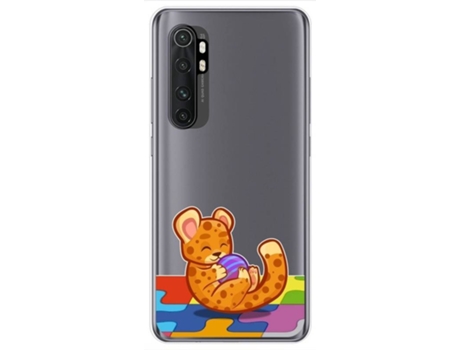 Carcasa Xiaomi Mi Note 10 Lite TUMUNDOSMARTPHONE Dibujos Transparente Multicolor