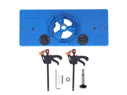 Kit De Plantilla Para Clavos Ocultos De 35 Mm Con 2 Garras En Forma De F Para Taladrar Puertas De Armarios De Abs.
