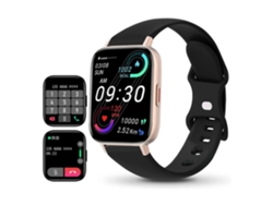 Reloj Inteligente YEMAESRE I62 Activa Automáticamente el Monitoreo del Sueño Negro YEMAESRE
