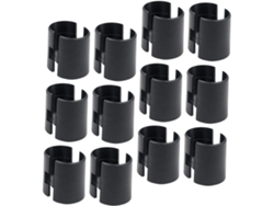 32 Clips De Alambre Para Estantes, Clips Plástico Estantes, Almacenamiento En Estantes, Tarjeta