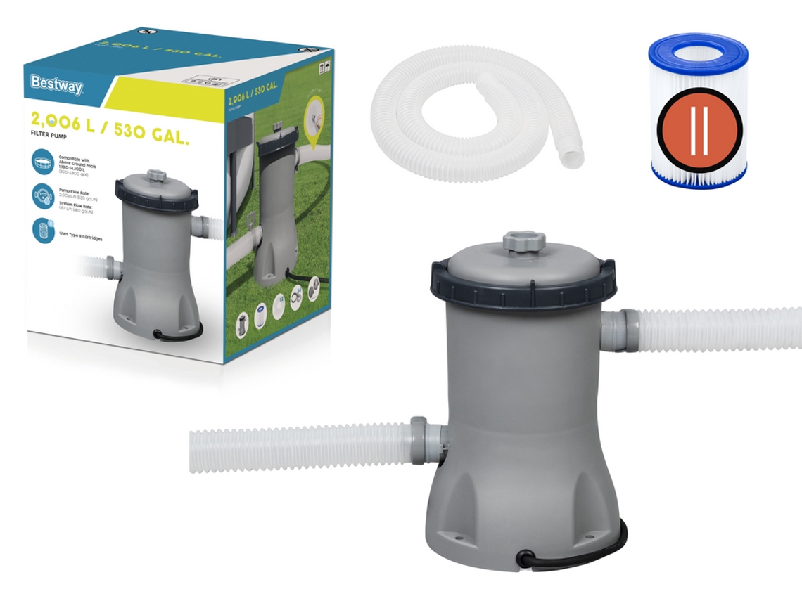 Bomba de filtro de piscina Bestway 58383 de 2006 l/h