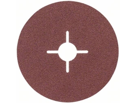 Disco de Lija BOSCH en Fibra R444 - Expert para Metal D= 125 mm; G= 80
