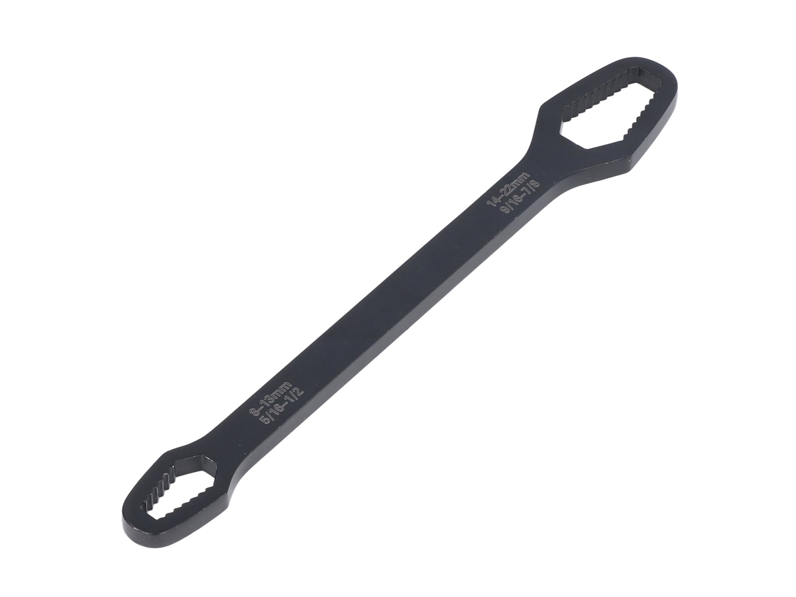 Chave De Chave 8-22mm Bica Dupla Universal Multifuncional Para Manutenção E Reparo Preta