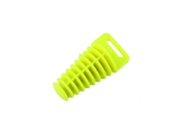 Tubo de escape para motocicleta SCL (1 pieza, 15,62 mm, con silenciador de PVC)