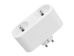 2026-as-socket Wifi Inteligente 2 En 1 Control Por Voz Tomacorriente Wifi Hogar Inteligente 16a Máximo