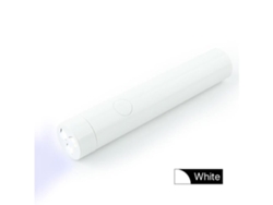 Minilámpara De Manicura Blanca, Alimentada Por Usb, Dispositivo Óptico Portátil Para Manicura Con Lápiz*.