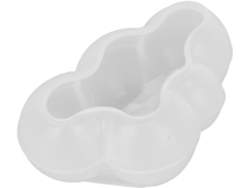 Moldes De Silicone Para Velas Em Formato De Nuvem, Moldes Flexíveis Para Fundição De Resina, Ideais Para Aromaterapia E