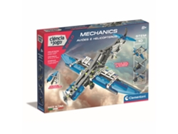Laboratório de Mecânica - Avião e Helicóptero CLEMENTONI (Idade Mínima: 8 anos)
