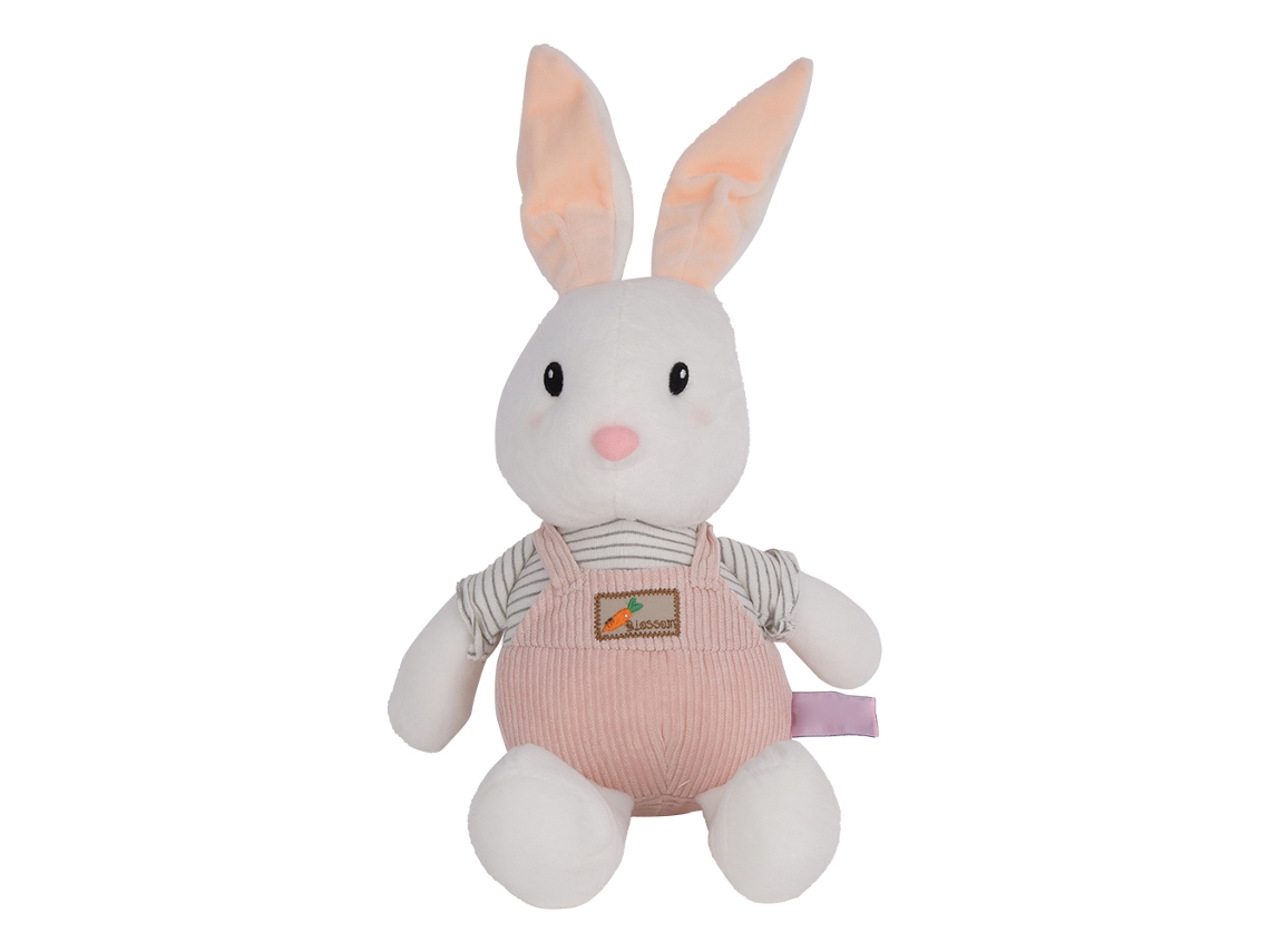 Dan26-juguete De Peluche Conejo Simulación Con Orejas Largas Suave Para Niños Decoración Regalo Gris 40cm