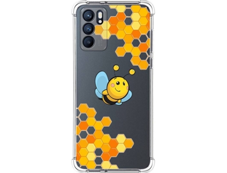 Carcasa Oppo Reno 6 5G TUMUNDOSMARTPHONE Abeja Multicolor