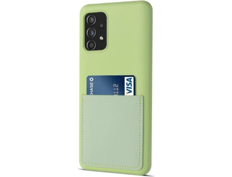 Funda y Protector de Pantalla Samsung Galaxy S21 Ultra 5G HFS-HOUSE con Tarjetero Verde