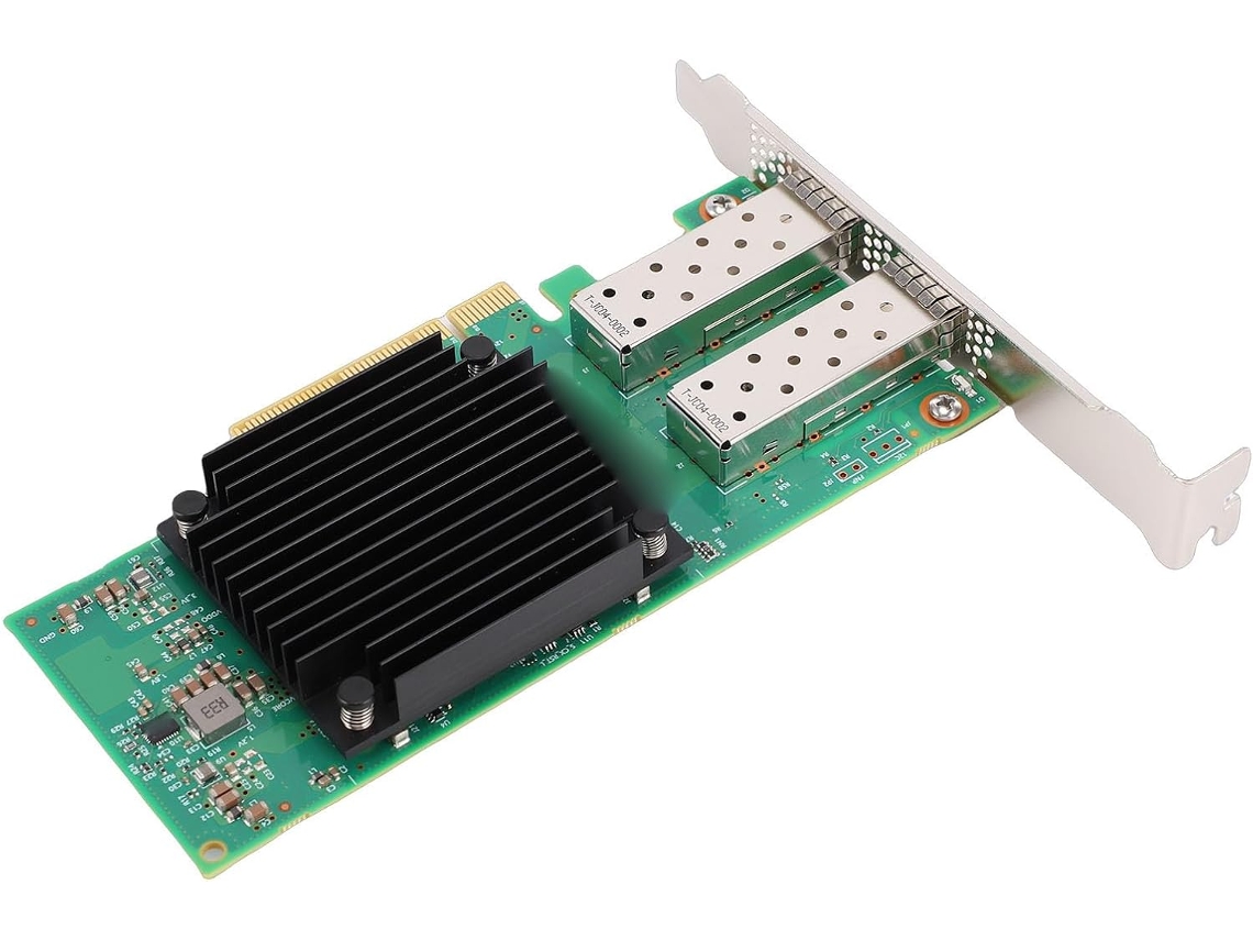 Tarjeta Ethernet Pci 3.0 X8 De Doble Puerto 25g Sfp28 Con Chipset Mellanox