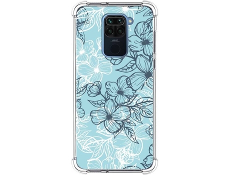 Carcasa Xiaomi Redmi Note 9 TUMUNDOSMARTPHONE Dibujos Antigolpes Flores 03 Multicolor