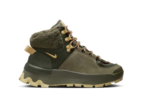 Botas Premium de Mujer NIKE City Classic Verde (38)