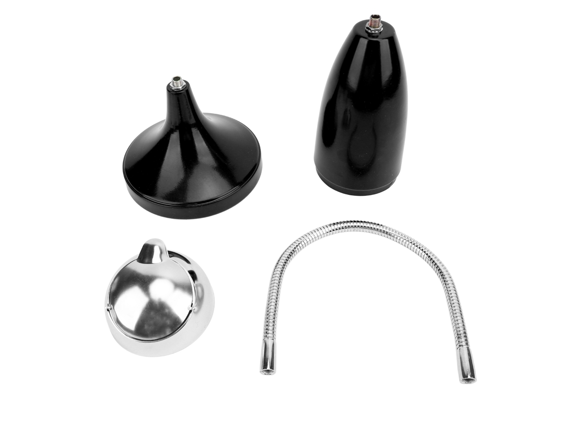 Cenicero Independiente Ajustable Sin Humo Para Uso Interior/exterior, Duradero Con Tapa, Para El Hogar, Patio, Encimera, Negro.