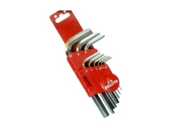 Baja bellota juego llave allen 6458-9 niquelada