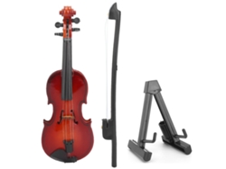 Ats-modelo De Violín 1/6 Accesorio De Casa De Muñecas Decoración Instrumento Juguete 10cm