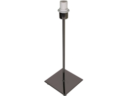 Base para Lámpara de Mesa Pic Cuadrado 1Xe14 C.13Xl.13Xalt.40Cm Níquel FERRIMEX