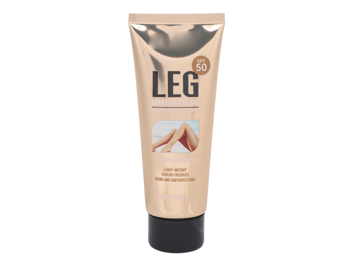 Crema De Maquillaje Para Piernas Y Cuerpo Impermeable 100g - Alternativa A Medias, Rápido Secado, Fácil De Quitar