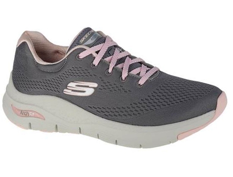 Zapatillas Deportivas SKECHERS Arch Fit Big Appeal (Gris - Material Sintético- 41)