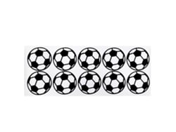 Adhesivo Decorativo De Pared De Fútbol Para Dormitorio, Sala De Estar Y Hogar, Pvc Removible