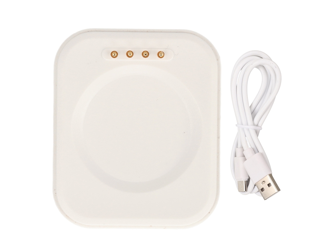 Base De Carga Magnética Usb Para Cargador De Reloj Inteligente Oppo Watch 2 3 3pro - Blanco