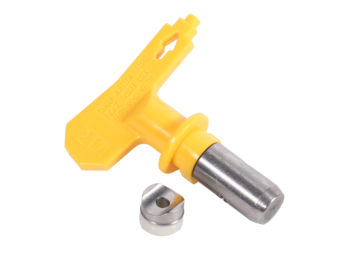 MEOIRUERY Boquilla Reversible de Acero de Wolframio para Pistola de Pintura sin Aire, Accesorios para Jardín Hogar 217#