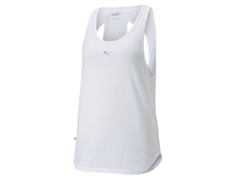 Camiseta sin Mangas de Mujer para Running PUMA Cloudspun Blanco (L)