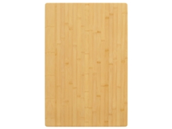 Tablero de mesa de bambú DKD de 60 x 100 x 1,5 cm para decoración del hogar
