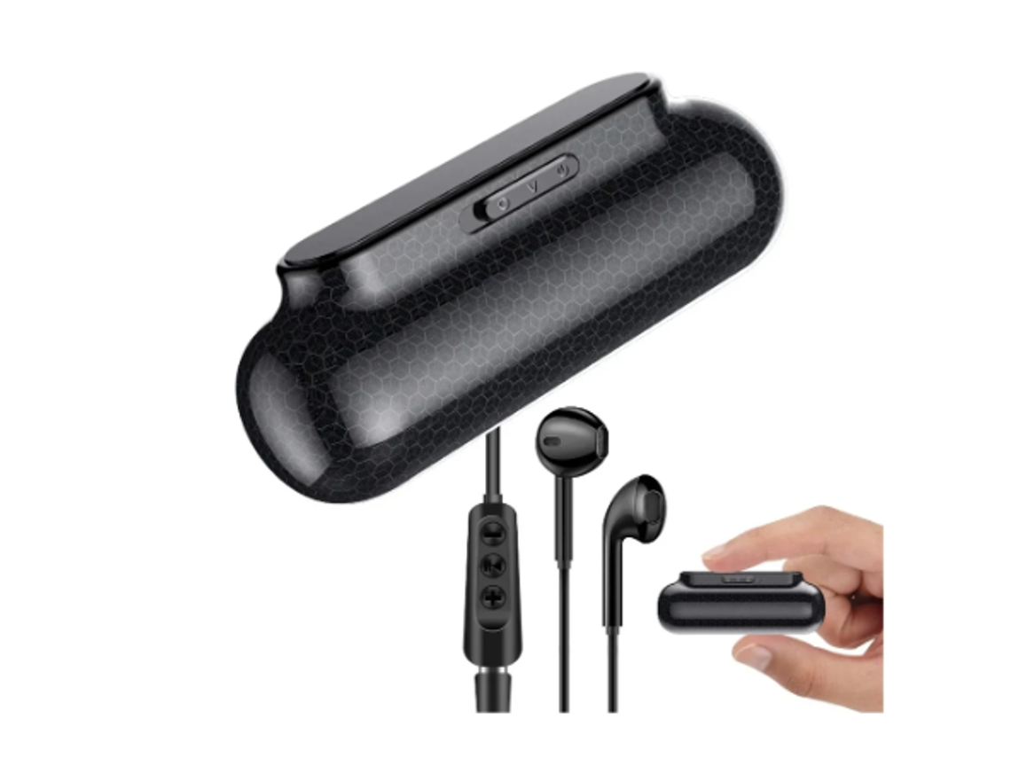 Grabadora de voz de 8 GB, activada por voz, 365 días de espera y hasta 500 horas de grabación continua Yizhood (negra)