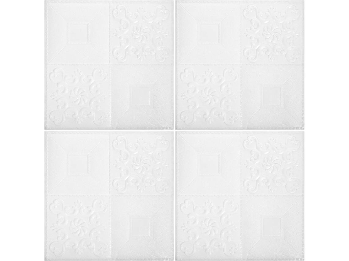 20 Pegatinas Autoadhesivas Con Efecto Ladrillo Para Decoración De Paredes