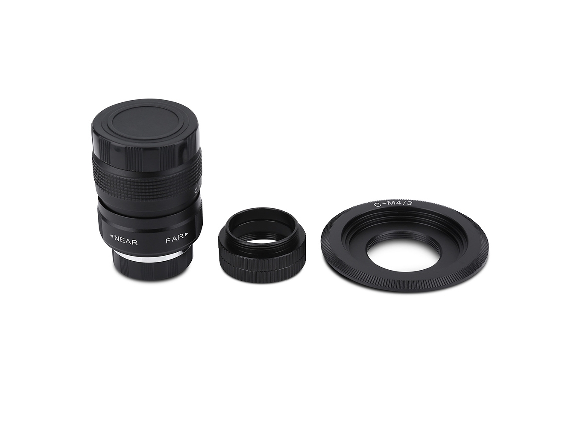 2026yncm-lente 25mm F/1.4 C Mount Para Cámara Olympus