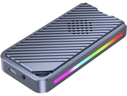 Caja Externa Para Ssd Con Protocolo M.2 Nvme Rgb