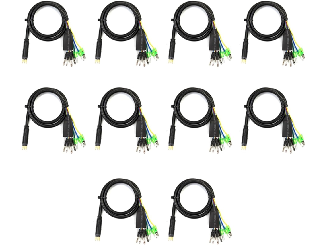 Extensores de cuerda para bicicleta eléctrica de 60 cm, conector de 9 pines, SFUSHOS