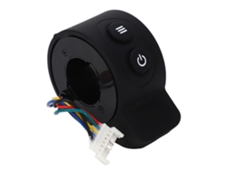 Botón De Acelerador Para Patinete Eléctrico, Acelerador De Dedo, Accesorio De Repuesto, Material Abs Y Silicona, Negro.