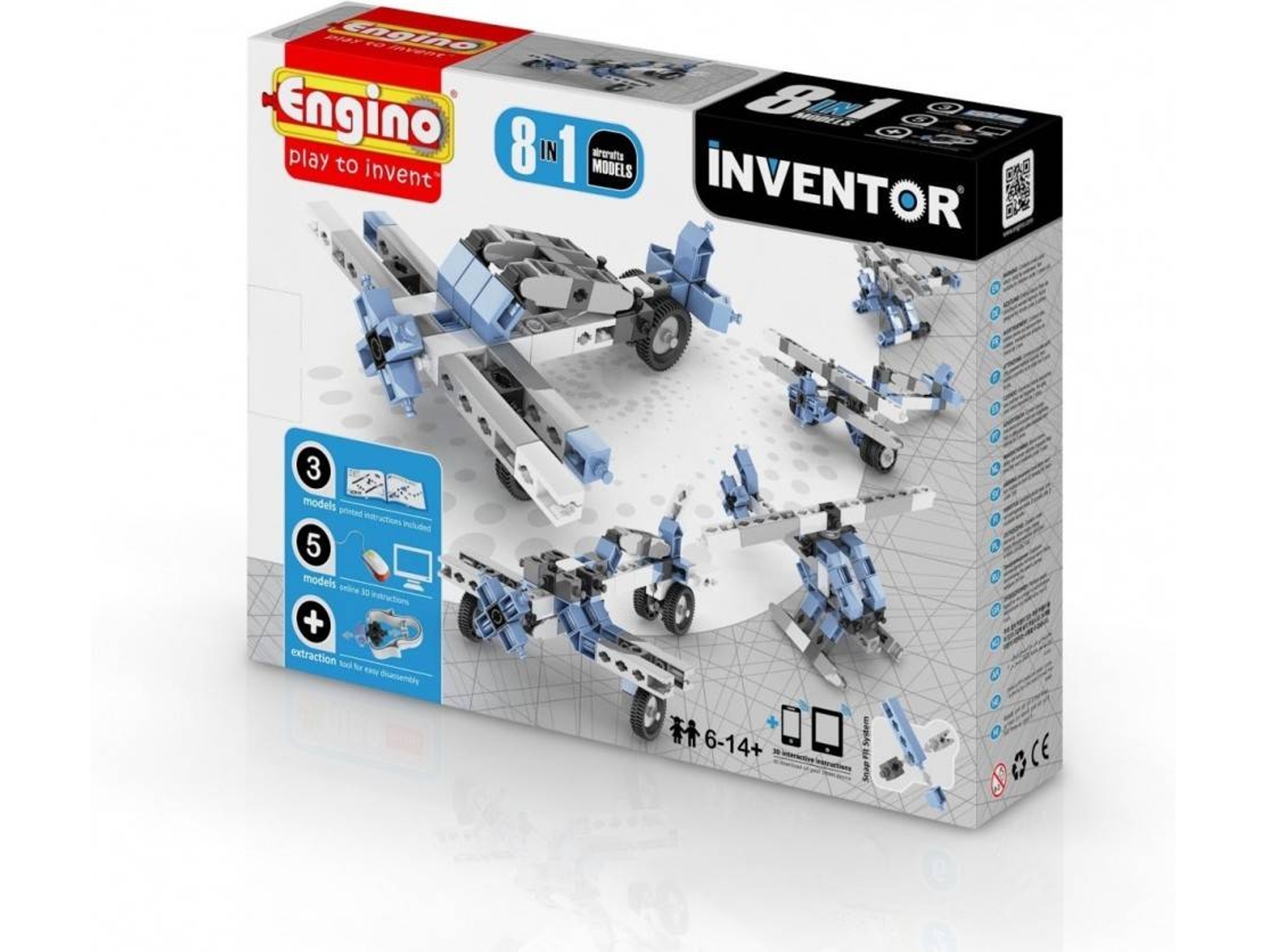 Construción ENGINO Inventor (8 Modelos - Aeronave)