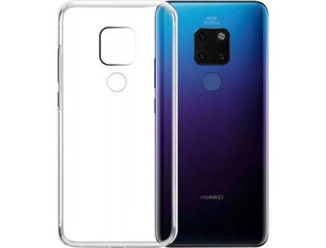 Funda para Huawei Mate 20 BIGBEN CONNECTED Silicona Textura Suave Transparente