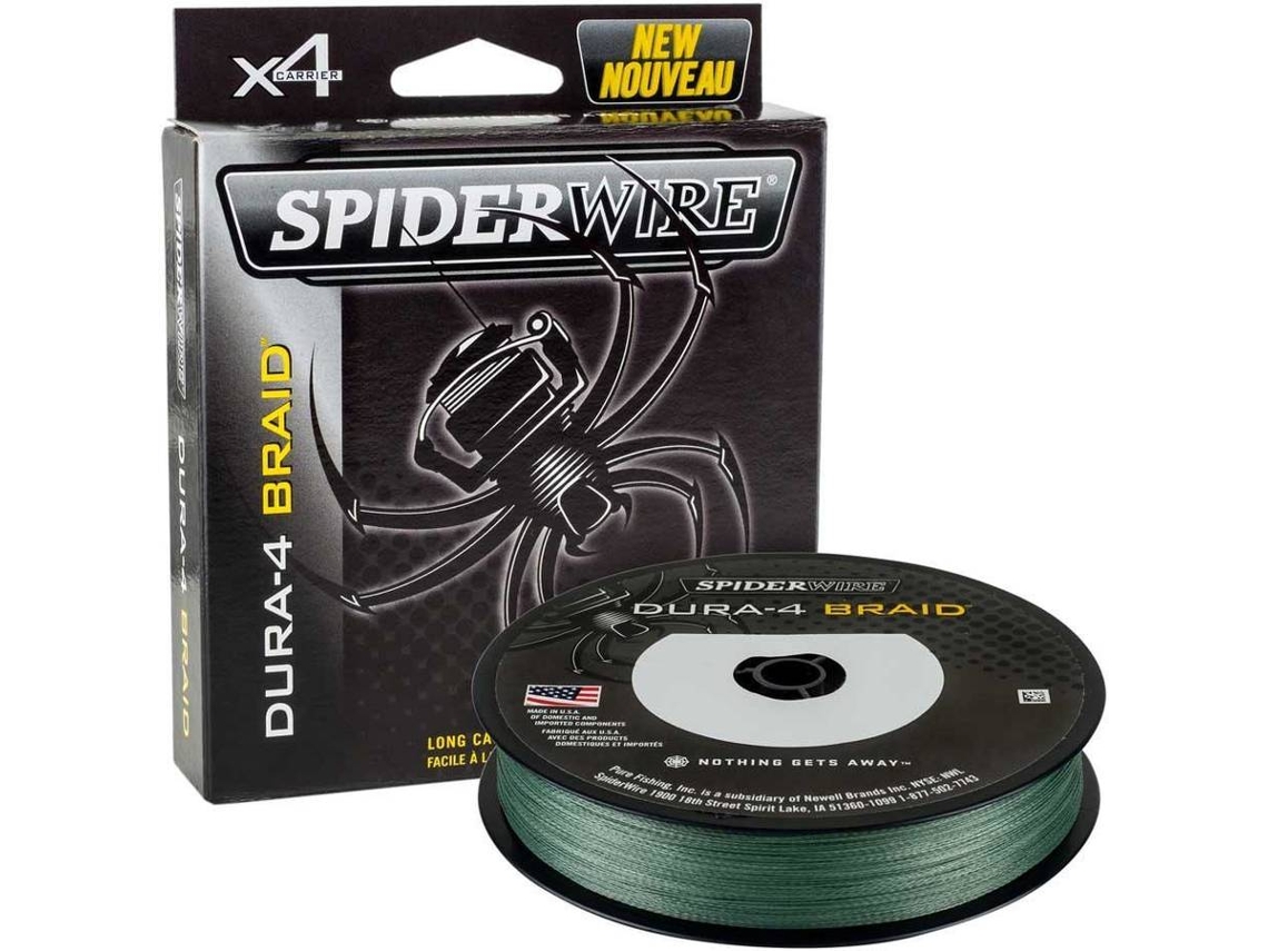 Línea de Pesca Trenzadas SPIDERWIRE Dura 4 (0.100 mm - 0,10 mm)