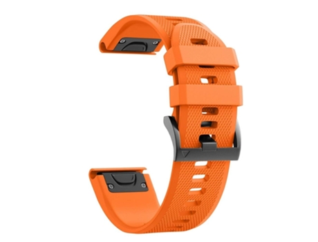 Correa de reloj inteligente para Garmin Epix Pro de 42 mm de repuesto de silicona (naranja)