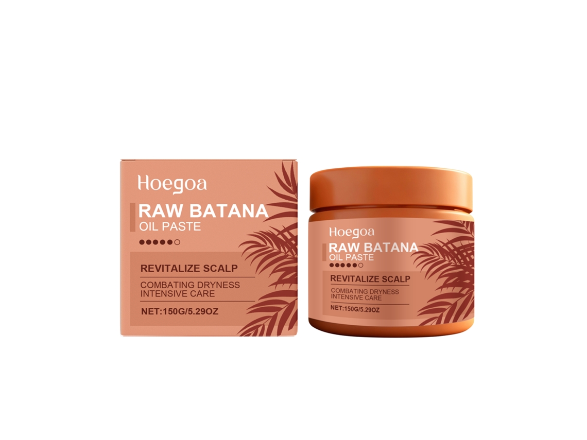 Crema para el cuidado del cabello con aceite de batana
