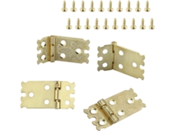 Charnières De Meubles En Metal, 4 Piezas, Cadeau Bois, Boîte À Bijoux, Vin, Outils, Porte Placard
