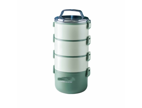 Fiambrera Bento a Prueba de Fugas para Adultos-Verde Oculto EVELTEK Fourxofxsteel