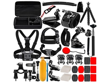 Kit de accesorios INF para cámara de acción 50 en 1 multicolor Gopro 9/8/